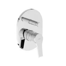   Jika Cube egykaros kád csaptelep zuhanyváltóval, króm H3211W60040001