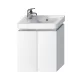 Jika Cubito Pure alsószekrény 44x48 cm, 2 ajtóval, fehér 40J4202005001