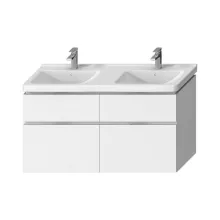   Jika Cubito Pure dupla alsószekrény 4 fiókkal 128 cm, fehér 40J4274025001