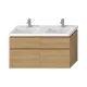 Jika Cubito Pure dupla alsószekrény 4 fiókkal 128 cm, tölgy 40J4274025191