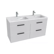   Jika Cube fehér alsószekrény dupla mosdóval 4536621763001