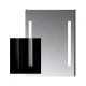 Jika Clear tükör 100x81cm LED világítással 
