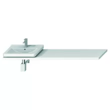   Jika Cubito Pure fehér mosdótartólap,kivágással, vágható, 65-160cm 46J4230115001