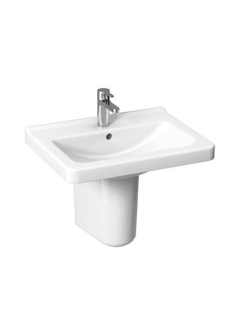Jika Cubito Pure mosdó 55x42 cm, csapfurat nélkül, túlfolyóval 8104220001091