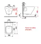 Jika Deep by Jika mélyöblítésű fali WC csésze rimless, fehér H8206160000001
