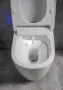 Jika Mila bidéfunkciós fali WC szett automata öblítéssel, fűtött ülőkével és króm nyomólappal