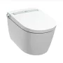 Jika Mila bidéfunkciós fali WC szett automata öblítéssel, fűtött ülőkével és fehér nyomólappal