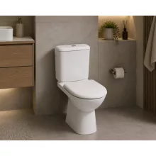 Jika Deep by Jika magasított monoblokk WC csésze, fehér kivitelben.