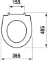 Jika Lyra Plus WC ülőke tetővel, lecsapódásgátló mechanizmussal, kizárólag monoblokkos WC-hez 8933813000001