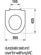 Jika Lyra Plus WC ülőke lecsapódásgátló mechanizmussal 8933853000001