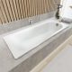Kaldewei Saniform Plus 375-1 Téglalap alakú acél kád 1600x700 mm, fehér 111700010001