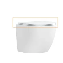   Karag Milos lágy záródású Termodur WC  ülőke, fehér LT-046E-NGW