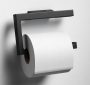 Keuco Edition 11 fali WC papír tartó rögzítővel, matt fekete 11162370000