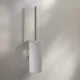Keuco Moll fali WC kefe szett, fehér 12764010100