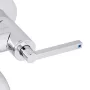 Kludi Nova Fonte Puristic króm kád/zuhany csaptelep 205400515