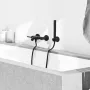 Kludi Nova Fonte Puristic fekete kád és zuhanycsaptelep 205403915
