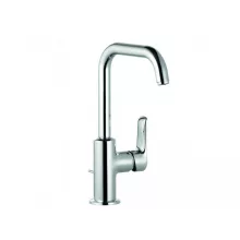   Kludi Pure&Solid egykaros mosdócsap elfordítható kifolyó, lefolyógarnitúrával 340250575