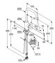 Kludi Pure&Solid egykaros mosdócsap elfordítható kifolyó, lefolyógarnitúrával 340250575