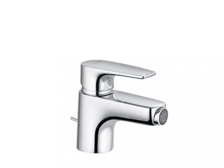 Kludi Pure&Solid egykaros bidécsap, lefolyógarnitúrával 342160575