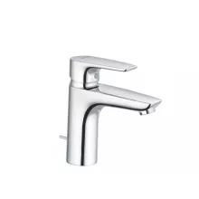   Kludi Pure&Solid egykaros mosdócsaptelep 100, automata lefolyógarnitúrával 342900575