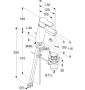 Kludi Pure&Easy egykaros mosdócsaptelep 100, automata lefolyógarnitúrával 372900565