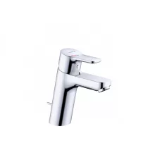   Kludi Pure&Easy 95 egykaros hidegindítású ECO mosdócsaptelep leeresztővel, króm 372930565WR4