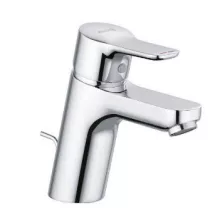   Kludi Pure&Easy egykaros mosdócsaptelep 70, automata lefolyógarnitúrával, króm 373820565