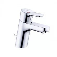   Kludi Pure&Easy 80 egykaros hidegindítású ECO mosdócsaptelep leeresztővel, króm 373880565WR4