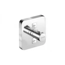   Kludi Push falsík alatti termosztátos csaptelep, króm 389110538