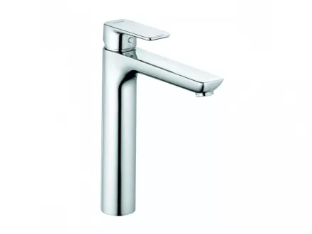Kludi Pure&Style 215 egykaros magasított mosdócsaptelep leeresztőszelep nélkül, króm 402960575