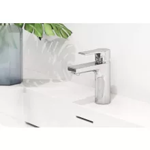   Kludi Zenta SL 75 egykaros hidegindítású mosdócsaptelep ECO funkcióval, króm 483890565WR4