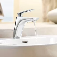   Kludi Balance egykaros króm mosdócsaptelep, automata lefolyógarnitúrával 520230575