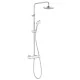 Kludi Logo thermostat dual shower system 6809505-00