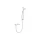 Kludi Logo shower duo 600 termosztátos zuhanycsaptelep zuhanyszettel, króm 6857505-00