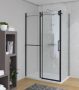 Kolpa San Virgo Uni TK 120x90/K zuhanykabin fekete profillal 513130