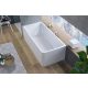 Kolpa San Elektra-SP jobbos falhoz állítható fürdőkád 185x85, le-és túlfolyóval, fehér 513480