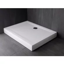   Kolpa San Canary előlapos műmárvány zuhanytálca 90x75, fehér 534450