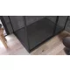 Kolpa San Limbo műmárvány zuhanytálca 140x90, beépíthető/padlóra helyezhető, antracit 551230