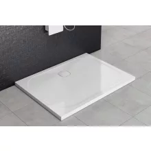   Kolpa San Pandora Tray zuhanytálca 100x90, színazonos lefolyó fedéllel, fehér 560890