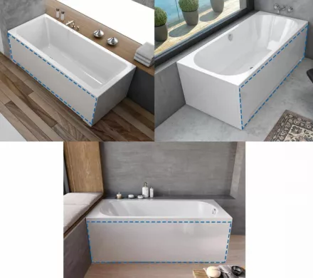 Kolpa San 130 cm-es előlap, fehér 565560