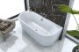 Kolpa San Dream-SP akril fürdőkád le- és túlfolyóval 180x80 cm, fehér 570390