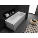 Kolpa San Evelin beépíthető fürdőkád test 170x75 cm, fehér 593070