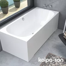   Kolpa San Pandora beépíthető fürdőkád test 170x75 cm, fehér 593110