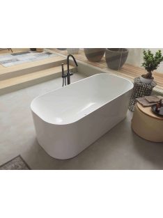   Kolpa San Pandora térben álló fürdőkád 173x78 cm, le- és túlfolyóval, fehér 593150