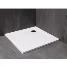   Kolpa San Canary műmárvány zuhanytálca 120x80, beépíthető vagy padlóra tehető, fehér 597200