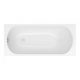 Kolpa San Betty E2 Slim beépíthető fürdőkád 170x80 cm, oldallefolyóval, fehér 705320
