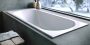 Kolpa San Betty E2 Slim beépíthető fürdőkád 170x80 cm, oldallefolyóval, fehér 705320