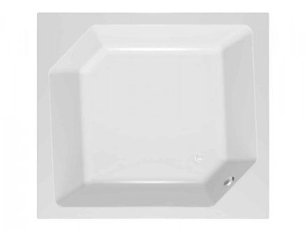 Kolpa San Samson beépíthető fürdőkád kombinált masszázsrendszerrel 180x160 cm, fehér 731340