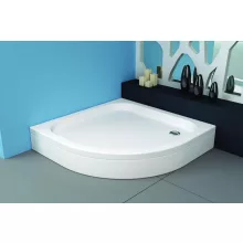   Kolpa San Ontex negyedköríves előlapos akril zuhanytálca 80x80 cm, fehér 755140