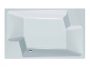 Kolpa San Nabucco kétszemélyes előlapos akril fürdőkád 190×120 cm, fehér 787410